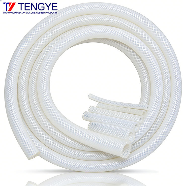 Beverage Transfer Food-Grade Braided Silicone Hose