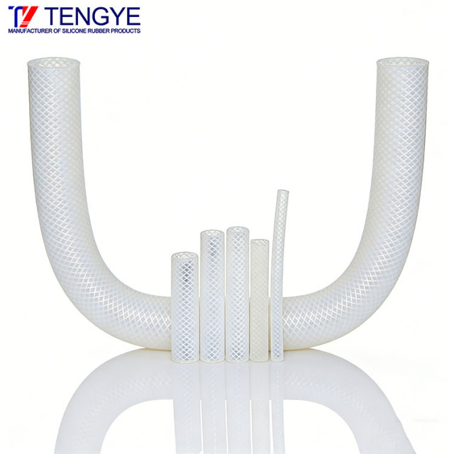 Beverage Transfer Food-Grade Braided Silicone Hose