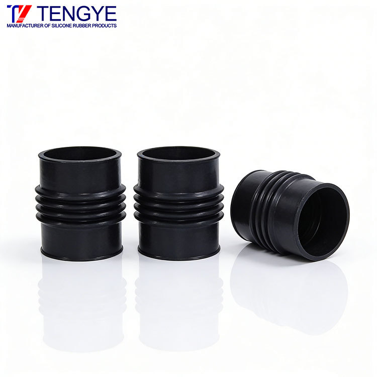 High-temperature resistant automotive rubber corrugated pipe