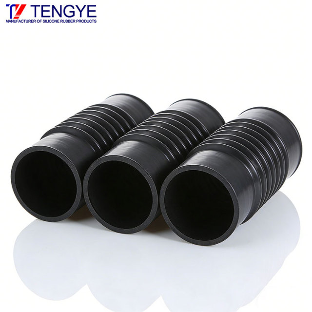 High-temperature resistant automotive rubber corrugated pipe
