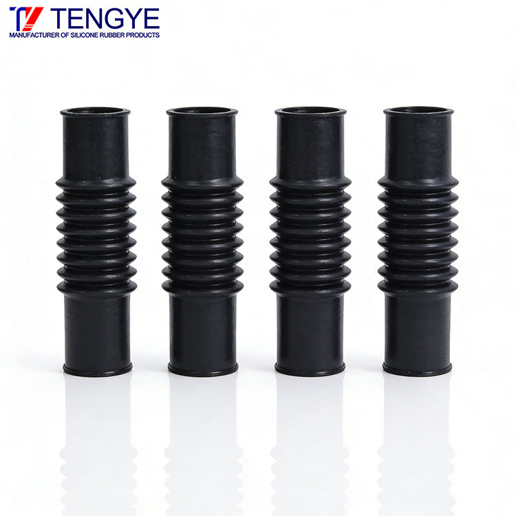 High-temperature resistant automotive rubber corrugated pipe
