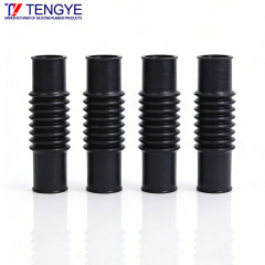 High-temperature resistant automotive rubber corrugated pipe