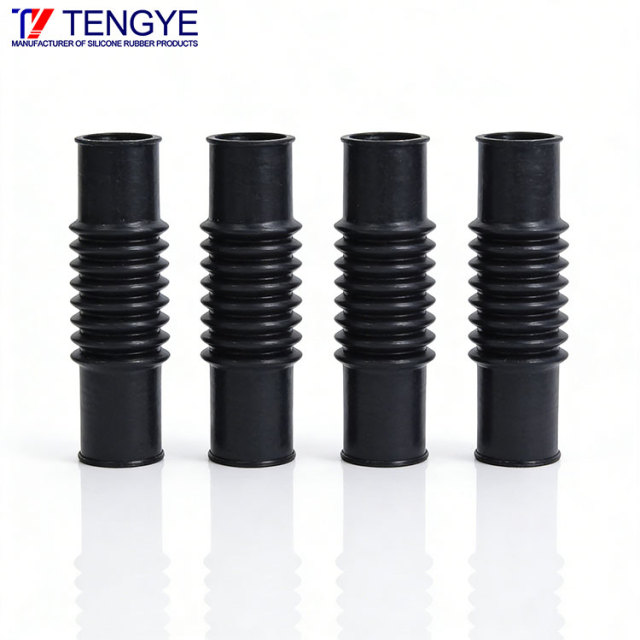 High-temperature resistant automotive rubber corrugated pipe