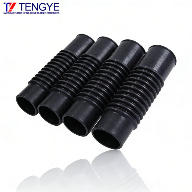 High-temperature resistant automotive rubber corrugated pipe