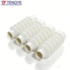 High-temperature resistant expansion silicone rubber corrugated tube