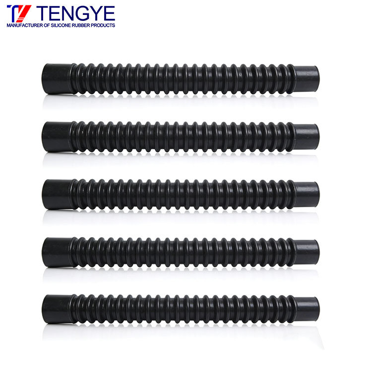 High-temperature resistant automotive rubber corrugated pipe