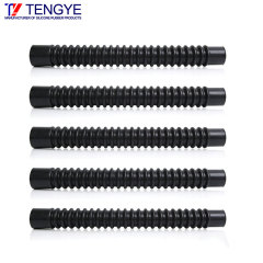 High-temperature resistant automotive rubber corrugated pipe