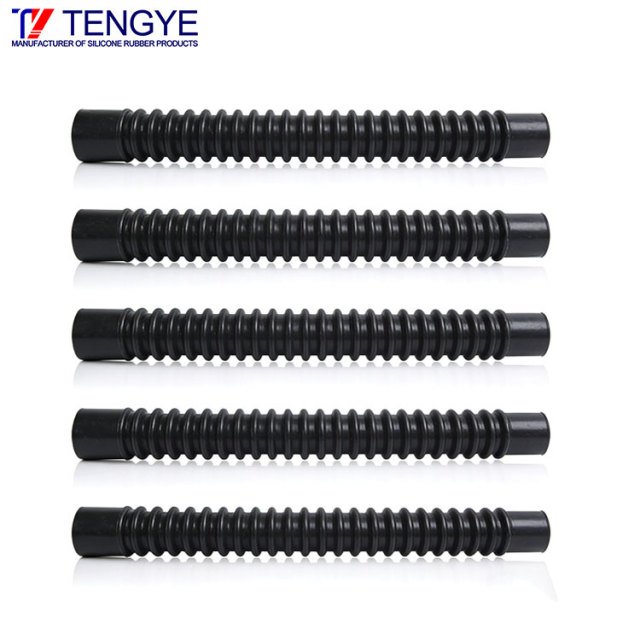 High-temperature resistant automotive rubber corrugated pipe