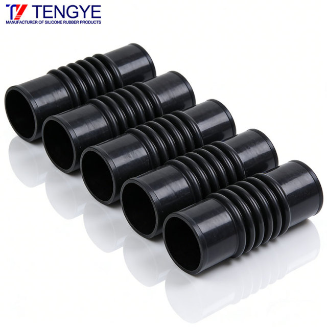 High-temperature resistant automotive rubber corrugated pipe