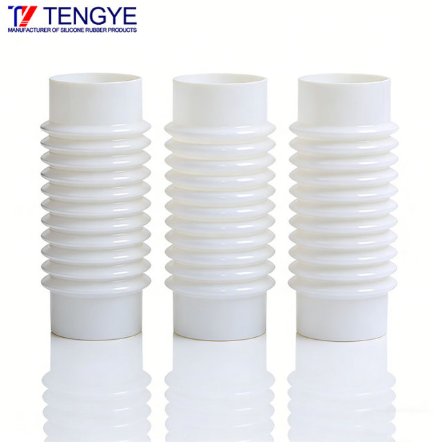 Food-Grade Silicone Corrugated Connecting Pipe