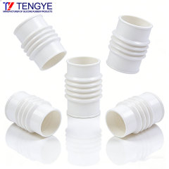 Food-Grade Silicone Corrugated Connecting Pipe