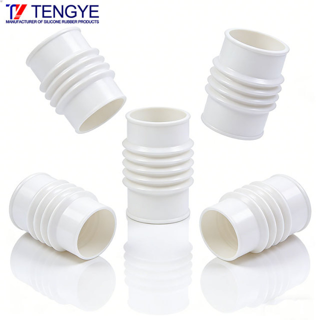 Food-Grade Silicone Corrugated Connecting Pipe
