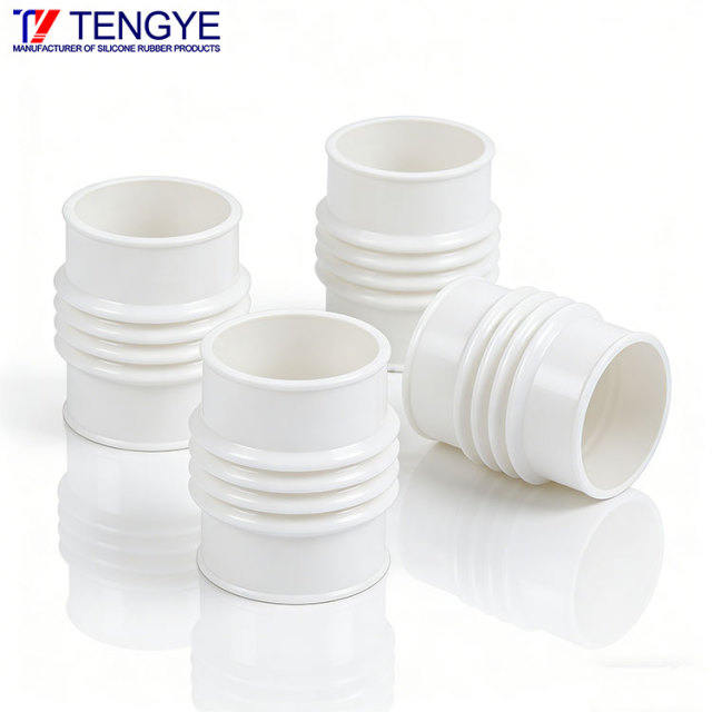 Food-Grade Silicone Corrugated Connecting Pipe