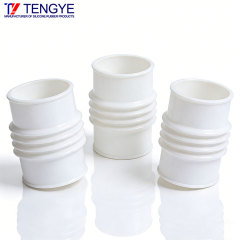 Food-Grade Silicone Corrugated Connecting Pipe