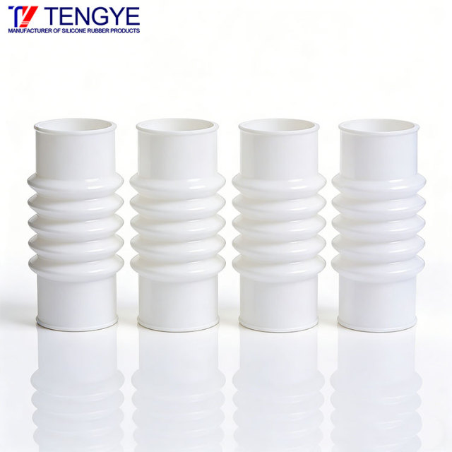 Food-Grade Silicone Corrugated Connecting Pipe