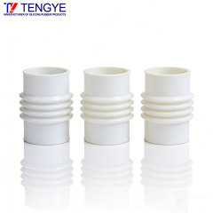 Food-Grade Silicone Corrugated Connecting Pipe