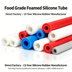 Custom Size Food Grade Foamed Silicone Tube