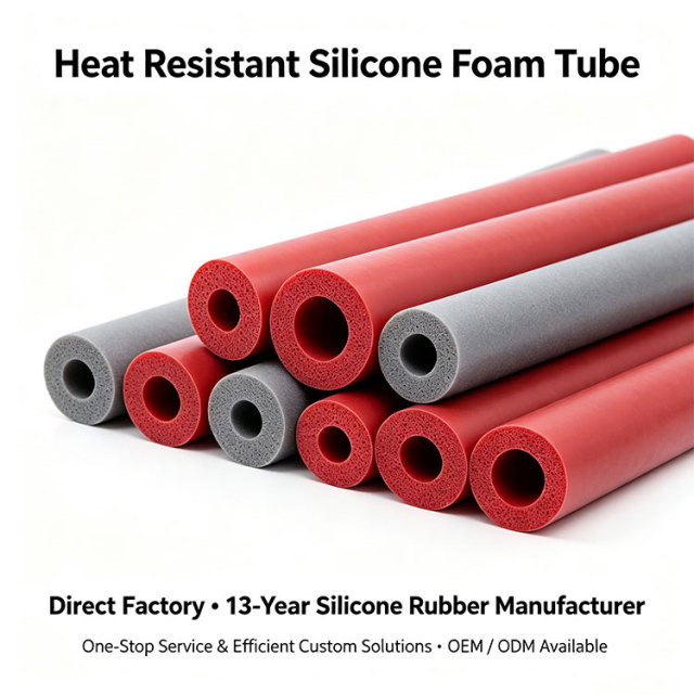 High Temperature Resistant Silicone Foam Tube