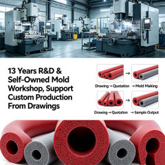 High Temperature Resistant Silicone Foam Tube