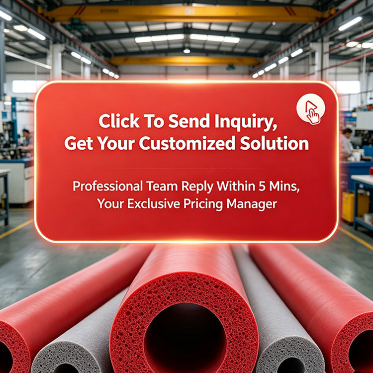 High Temperature Resistant Silicone Foam Tube