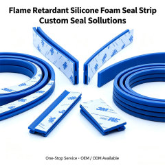 Flame Retardant Foamed Silicone Seal Strip