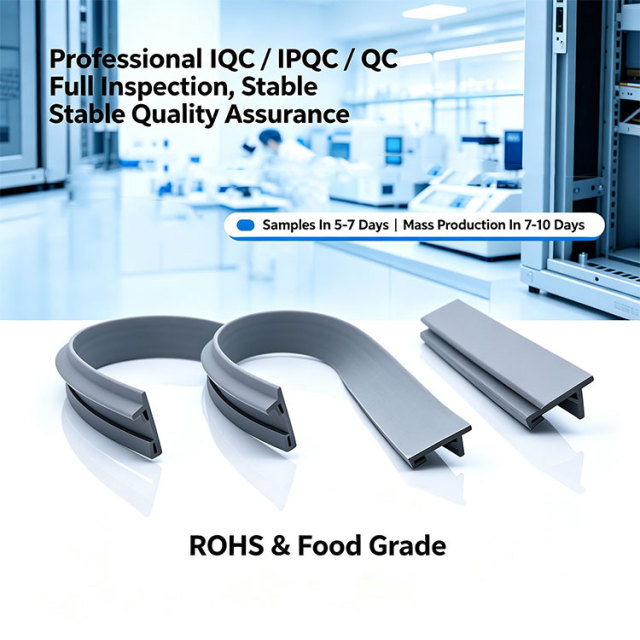 Single Sided Self Adhesive Foamed Silicone Seal Strip