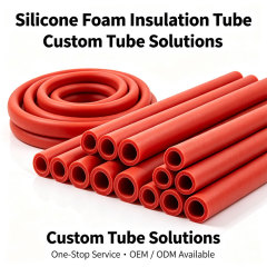 Silicone Thermal Insulation Foam Tube
