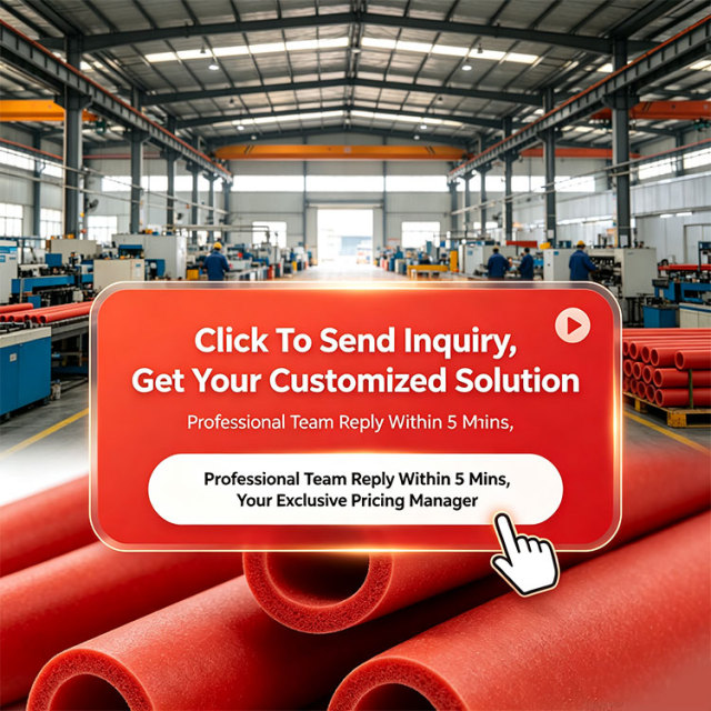 Silicone Thermal Insulation Foam Tube