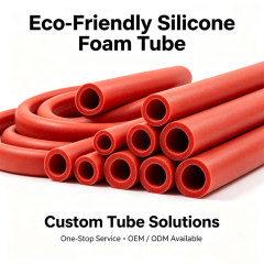Eco‑friendly Foamed Silicone Tube