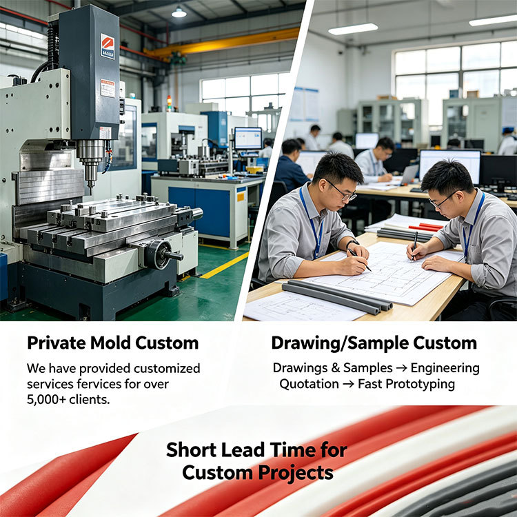 New energy cabinet foam sealing strip