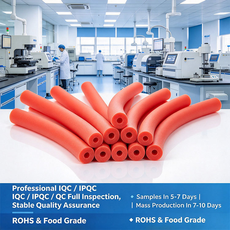 High Temperature Resistant Silicone Foam Sponge Tube