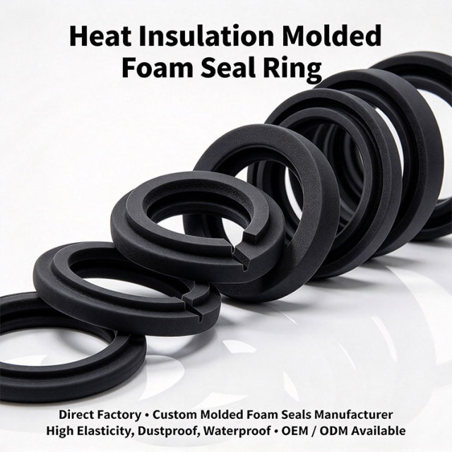 High Temp Molded Foam Sealing Gasket