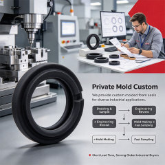 High Temp Molded Foam Sealing Gasket