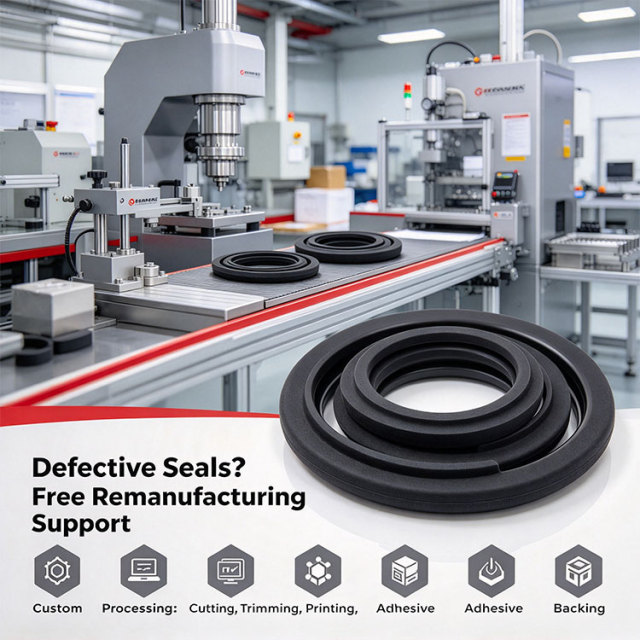 High Temp Molded Foam Sealing Gasket
