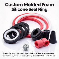 Custom Molded Foamed Silicone Sealing Ring