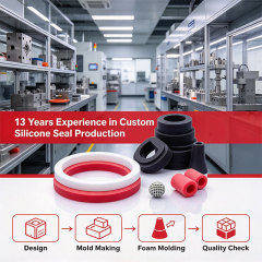 Custom Molded Foamed Silicone Sealing Ring