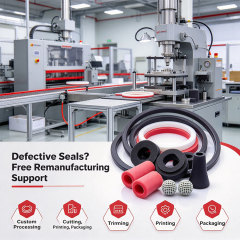 Custom Molded Foamed Silicone Sealing Ring