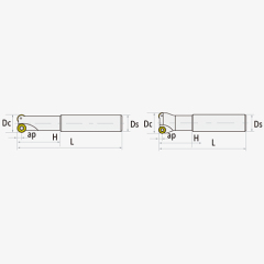 RCKT10/12 Profile Milling Tools