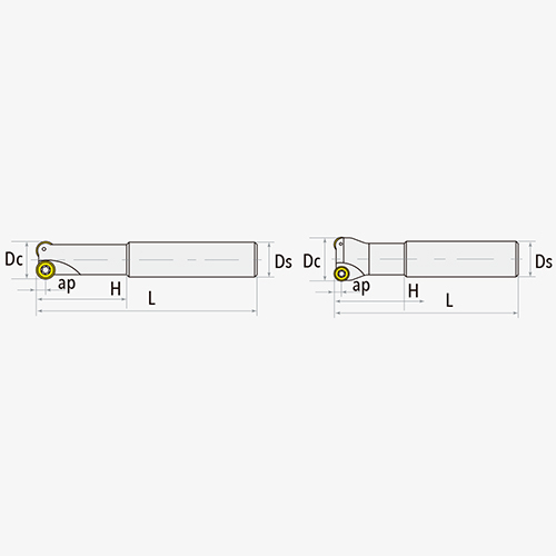 RCKT10/12 Profile Milling Tools
