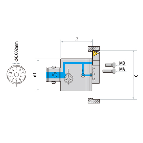 FBH Micro Back Boring Tools
