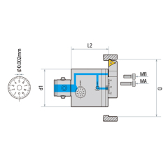 FBH Micro Back Boring Tools