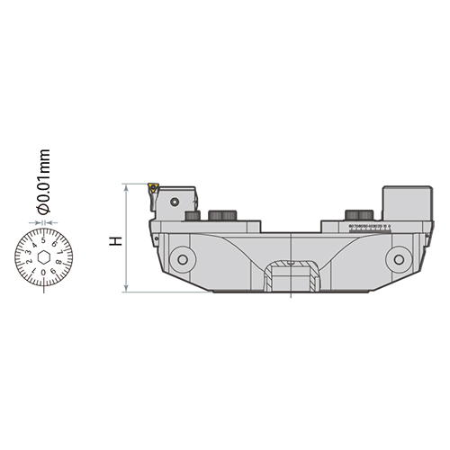FM-CBH Large Diameter Finishing Boring Tools
