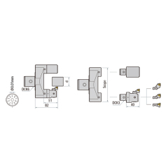 CBH-M Boring Tool For Pin Turning