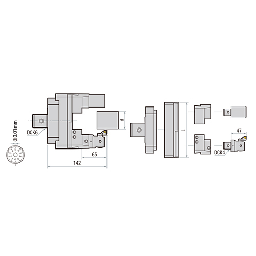 CBH-L Boring Tool For Pin Turning