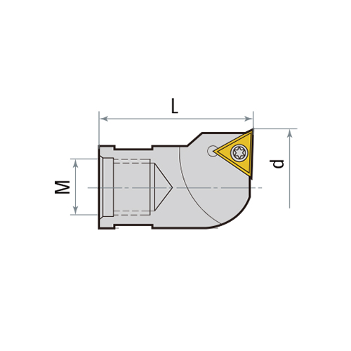 DEB Insert Bar For Micro Boring Tools