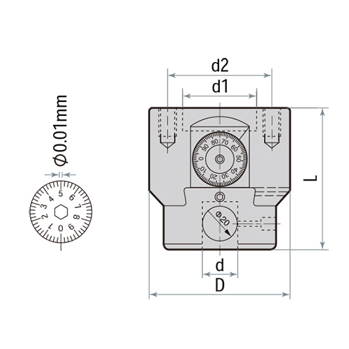 NBH2084 Micro Boring Head