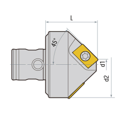 DCK Chamfering Head