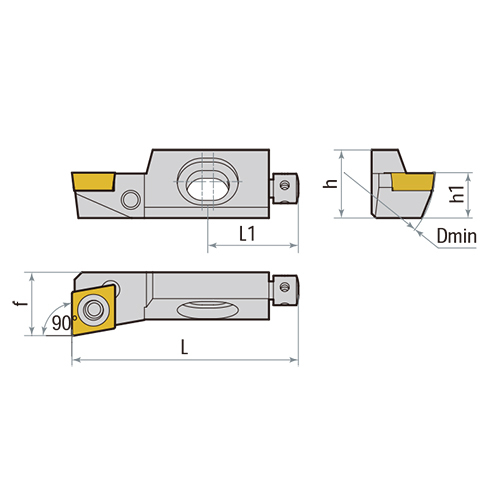 SFC Insert Holder For Roughing