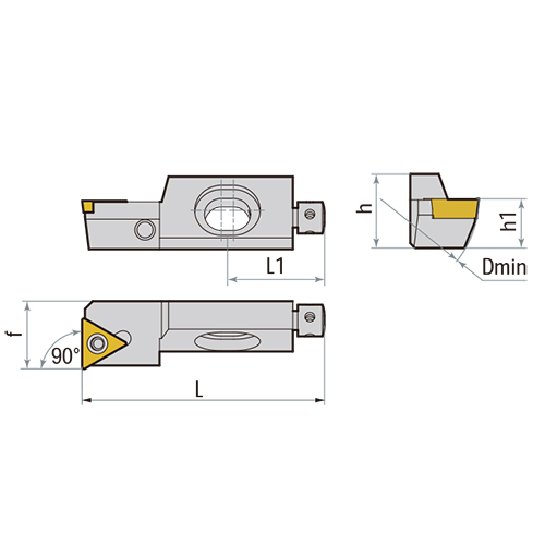 SFC Insert Holder For Roughing