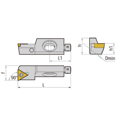 SFC Insert Holder For Roughing